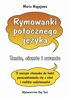 Обложка книги под заглавием:Rymowanki potocznego języka