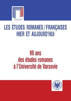 The cover of the book titled: Les études romanes / Françaises hier et aujourd`hui