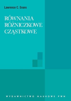 The cover of the book titled: Równania różniczkowe cząstkowe