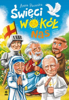 The cover of the book titled: Święci wokół nas