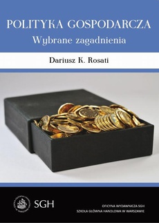 The cover of the book titled: Polityka gospodarcza. Wybrane zagadnienia