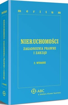 Обложка книги под заглавием:MERITUM Nieruchomości. Zagadnienia prawne i zarząd