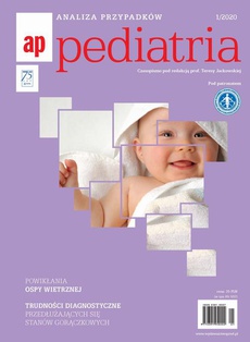 Okładka książki o tytule: Analiza Przypadków. Pediatria 1/2020