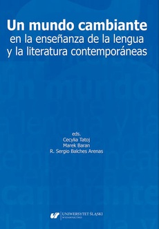 The cover of the book titled: Un mundo cambiante en la enseñanza de la lengua y la literatura contemporáneas