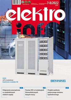 The cover of the book titled: Elektro.Info 7-8/2022