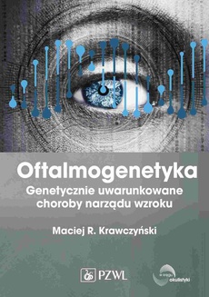 Обложка книги под заглавием:Oftalmogenetyka