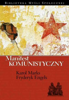The cover of the book titled: Manifest komunistyczny