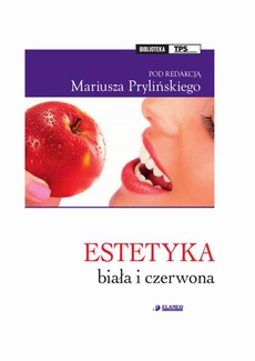 Обложка книги под заглавием:Estetyka biała i czerwona