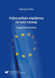 The cover of the book titled: Unijna polityka współpracy na rzecz rozwoju