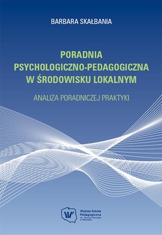 Обложка книги под заглавием:Poradnia psychologiczno-pedagogiczna w środowisku lokalnym