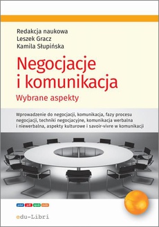 The cover of the book titled: Negocjacje i komunikacja