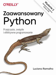 The cover of the book titled: Zaawansowany Python, wyd. 2.