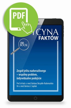 The cover of the book titled: Zespół jelita nadwrażliwego – wspólny problem, indywidualne podejście
