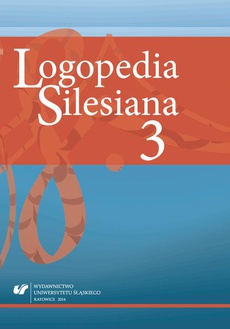 Обкладинка книги з назвою:„Logopedia Silesiana”. T. 3