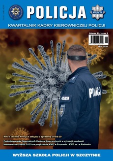 Okładka książki o tytule: Policja. Kwartalnik kadry kierowniczej Policji 2/2020