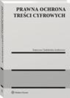 Обложка книги под заглавием:Prawna ochrona treści cyfrowych