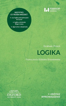 The cover of the book titled: Logika