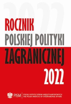 Okładka książki o tytule: Rocznik Polskiej Polityki Zagranicznej 2022