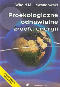 The cover of the book titled: Proekologiczne odnawialne źródła energii