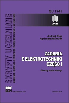 The cover of the book titled: Zadania z elektrotechniki. Część I