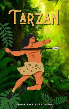 The cover of the book titled: Tarzan. Król małp