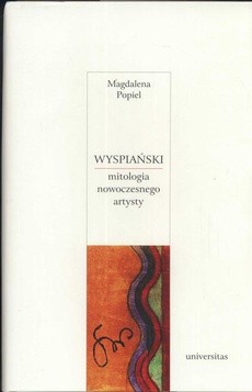 Обложка книги под заглавием:Wyspiański Mitologia nowoczesnego artysty