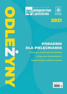 The cover of the book titled: Odleżyny. Poradnik dla pielęgniarek