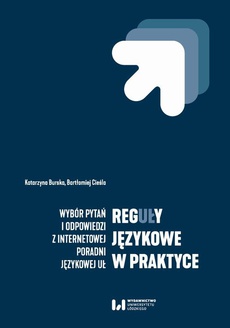 The cover of the book titled: RegUŁy językowe w praktyce