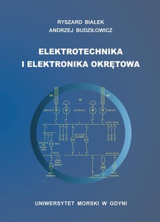 Обложка книги под заглавием:Elektrotechnika i elektronika okrętowa