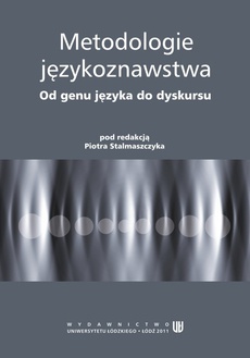 The cover of the book titled: Metodologie językoznawstwa. Od genu języka do dyskursu