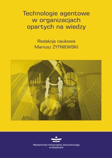 Обложка книги под заглавием:Technologie agentowe w organizacjach opartych na wiedzy