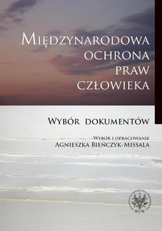 Обкладинка книги з назвою:Międzynarodowa ochrona praw człowieka
