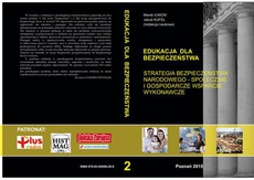 The cover of the book titled: STRATEGIA BEZPIECZEŃSTWA NARODOWEGO – SPOŁECZNE I GOSPODARCZE WSPARCIE WYKONAWCZE t.2