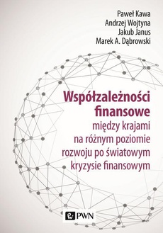 The cover of the book titled: Współzależności finansowe między krajami na różnym poziomie rozwoju po światowym kryzysie finansowym