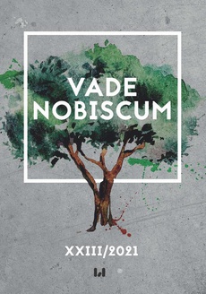 The cover of the book titled: Vade Nobiscum, tom XXIII/2021