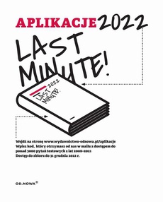 Okładka książki o tytule: Aplikacje Last Minute 2022