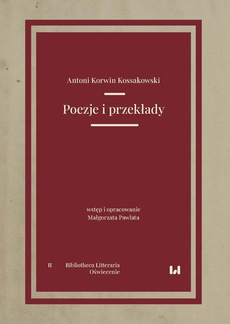 The cover of the book titled: Poezje i przekłady