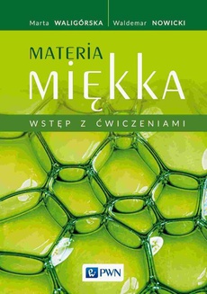 The cover of the book titled: Materia miękka Wstęp z ćwiczeniami