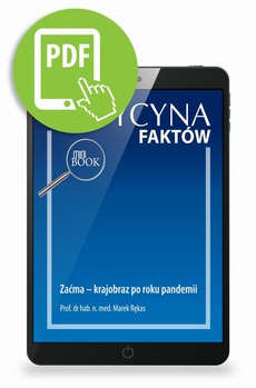 The cover of the book titled: Zaćma – krajobraz po roku pandemii