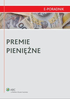 The cover of the book titled: Premie pieniężne