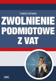 The cover of the book titled: Zwolnienia podmiotowe z VAT