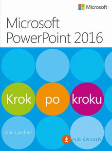 Okładka książki o tytule: Microsoft PowerPoint 2016 Krok po kroku