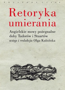 The cover of the book titled: Retoryka umierania