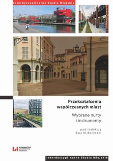 Okładka książki o tytule: Przekształcenia współczesnych miast