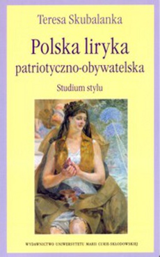 Обкладинка книги з назвою:Polska liryka patriotyczno obywatelska