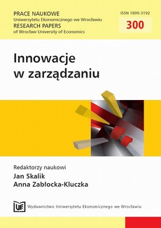 The cover of the book titled: Innowacje w zarządzaniu. PN 300