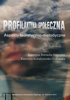 The cover of the book titled: Profilaktyka społeczna