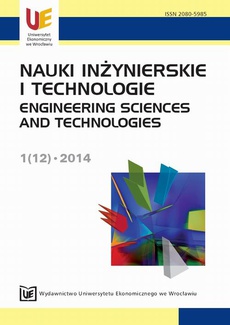The cover of the book titled: Nauki Inżynierskie i Technologie 2014, nr 1 (12)