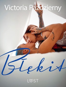 The cover of the book titled: Błękit – lesbijskie opowiadanie erotyczne
