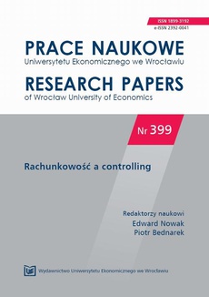 Обкладинка книги з назвою:Rachunkowość a controlling. PN 399